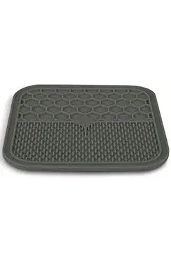 Lízací podložka pro psy silicone šedá M Zolux