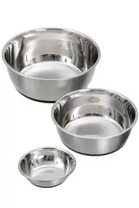 Miska nerez Dog Selecta protiskluz 3,65l 25cm Karlie