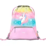 BAAGL Vrecko s priehradkou na zips Rainbow Unicorn