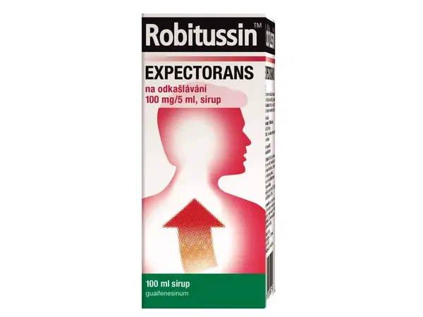 Robitussin expectorans na odkašlávání sirup 100ml