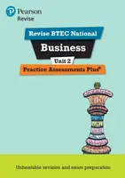 Pearson REVISE BTEC National Business Practice Assessments Plus U2 - for 2025 exams - Steve Jakubowski