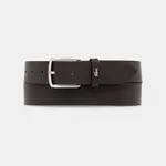 Kožený pásek Lacoste pánský, černá barva, RC4082