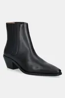 Kožené kotníkové boty BOSS Niara