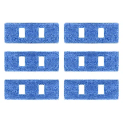 6Pcs Cleaning Mop Cloths for Proscenic P11 Mopping