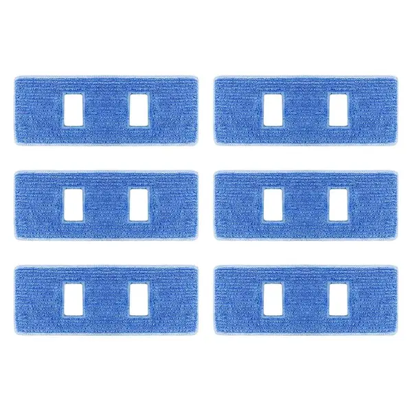 6Pcs Cleaning Mop Cloths for Proscenic P11 Mopping