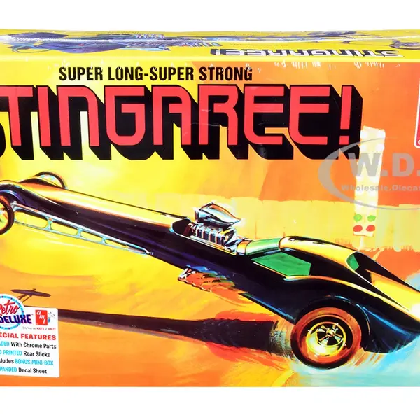 Skill 2 Model Kit Stingaree Custom Dragster 1/25 Scale Model by AMT