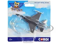 General Dynamics F-16 Fighting Falcon Fighter Aircraft "USAF" "Flying Aces" Series Diecast Model by Corgi
