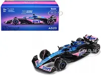 Alpine A523 31 Esteban Ocon "BWT" "Formula One F1 World Championship" (2023) with Driver in Car 1/43 Diecast Model Car by Bburago
