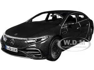 Mercedes-Benz EQS Gray Metallic "Special Edition" Series 1/27 Diecast Model Car by Maisto