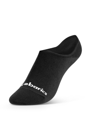 Barebarics - Barefoot Socks - No-Show - Black