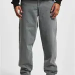 DEF Tapered Loose Fit Denim šedá sepraná