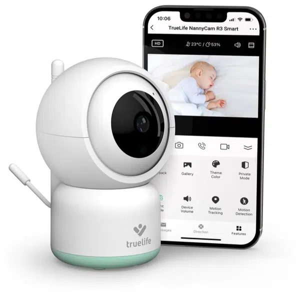 TrueLife NannyCam R3 Smart digitální video chůvička 1 ks