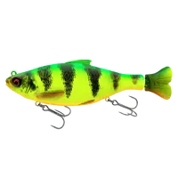 Savage gear 3d hard pulsetail slow sinking firetiger - 13,5 cm 40 g