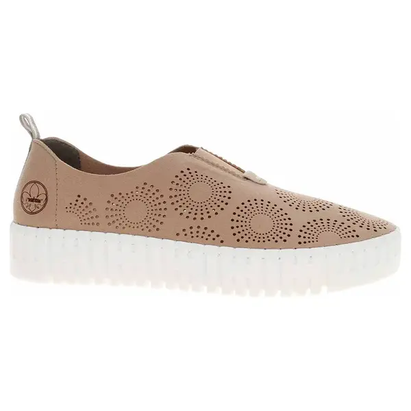 Dámské mokasiny Rieker M8352-60 beige 40