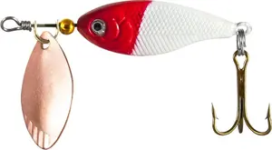 Wizard chub spinner bílo-červený 4 cm 8 g