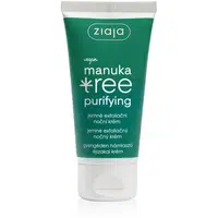 Ziaja Manuka Tree Purifying exfoliační noční krém pro mastnou a smíšenou pleť 50 ml