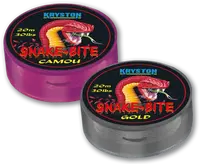 Kryston potahovaná šňůrka snake bite brown 20 m - 20 lb