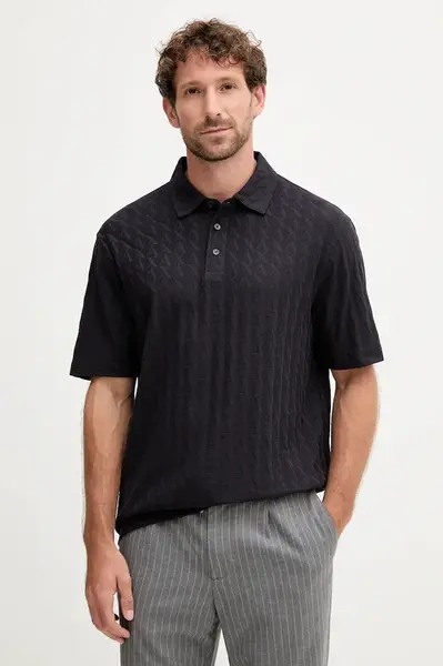 Bavlnené polo tričko Armani Exchange