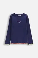 Detské tričko s dlhým rukávom Coccodrillo