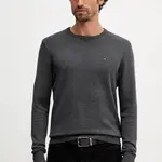 Bavlněný svetr Tommy Hilfiger modrá barva, MW0MW39999