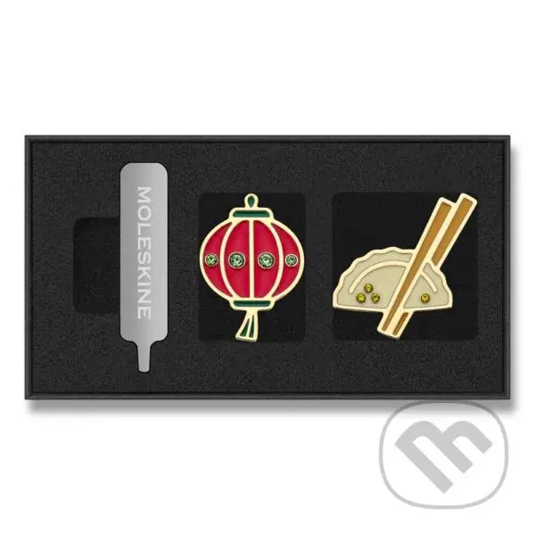 Moleskine  - ozdoba na zápisník China (set 2 ks)