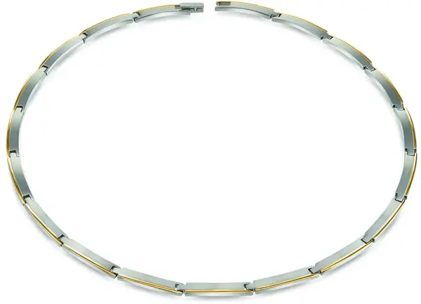 Boccia Titanium Dámsky bicolor náhrdelník z titánu 08028-02