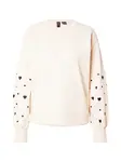 VERO MODA Mikina 'VMLILJE'  žltohnedá / čokoládová