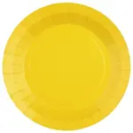 Talíře papírové žluté 22,5 cm 10 ks