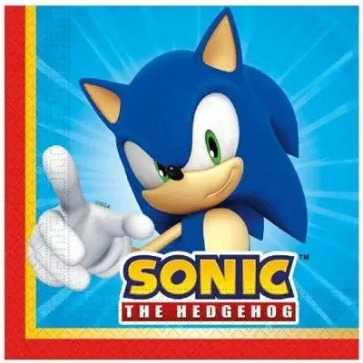 Ubrousky papírové Sonic 33x33 cm 20 ks