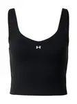 UNDER ARMOUR Športový top 'Motion'  čierna / biela