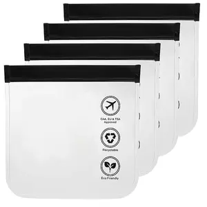 EVA Top Sealed Leakproof TSA Approved Toiletry Bags