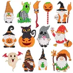 Halloween Theme DIY PVC Diamond Painting Sticker Kit
