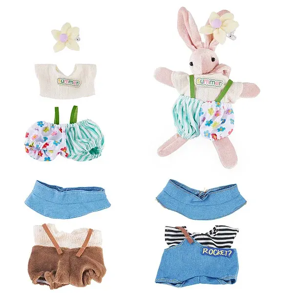 3Sets Cloth Clothing Sets for DIY Doll Making