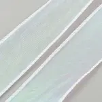 10 Yards Polyester Iridescent Lace Ribbon