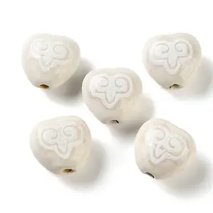 Printed Handmade Porcelain Beads