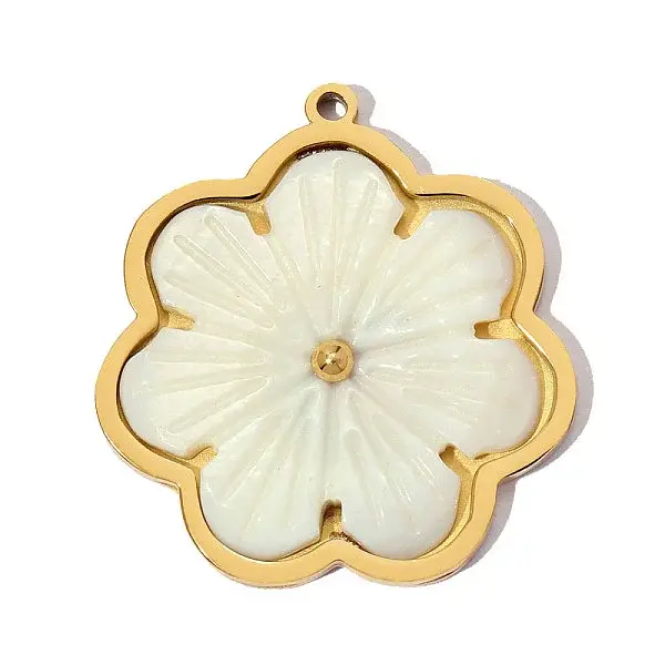 304 Stainless Steel with Resin Pendants