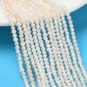 Natural Cultured Freshwater Pearl Beads Strands