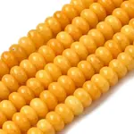 Dyed Natural White Jade Beads Strands