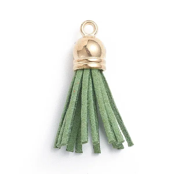 Faux Suede Cord Tassels Pendant Decorations