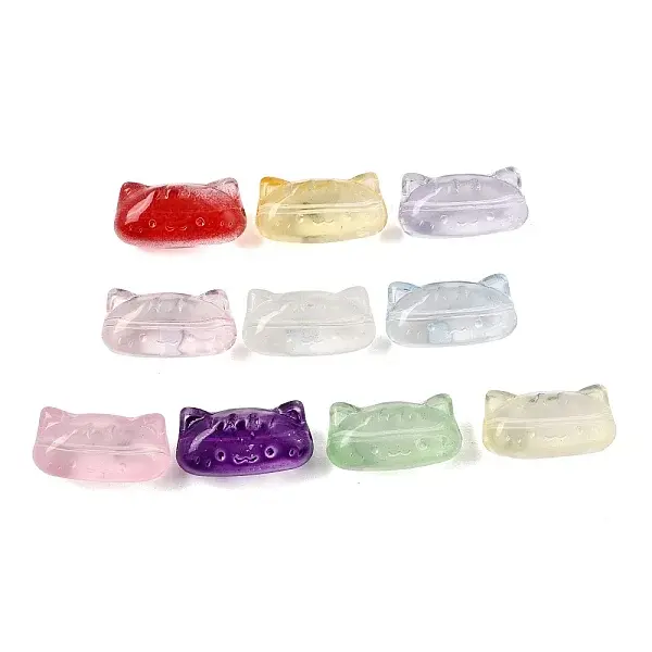 Transparent Handmade Lampwork Beads