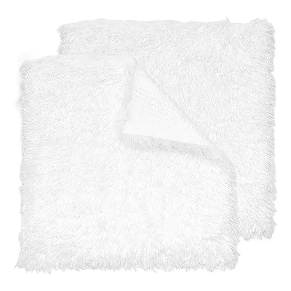 2Pc Polyester Plush Fabric