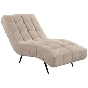 MID.YOU RELAXAČNÍ VÁLENDA, textil, krémová