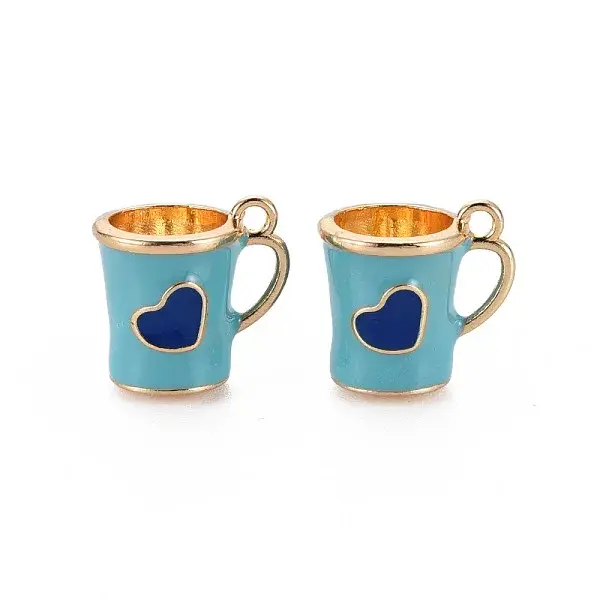 Rack Plating Alloy Enamel Charms