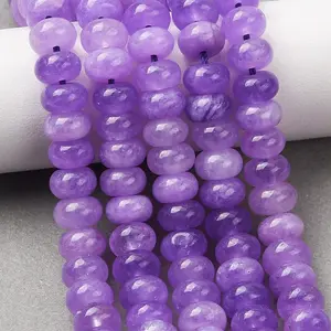 Natural White Jade Beads Strands