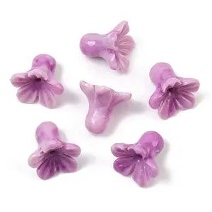 Dyed Synthetic Coral Carved Beads