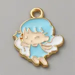 Alloy Enamel Pendants