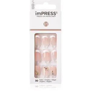 KISS imPRESS Short umelé nechty samolepiace My Worth 30 ks