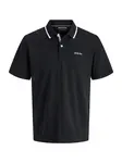 JACK & JONES Tričko 'JJBlaze'  čierna / biela