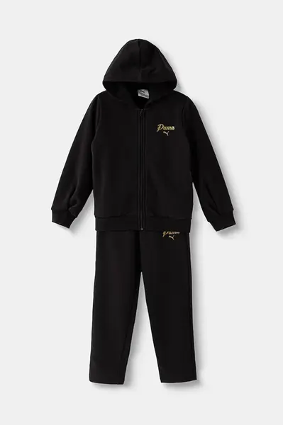 Puma tepláková souprava dětská s bavlnou ESS SCRIPT Sweat Suit