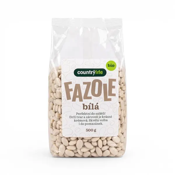 Country Life Fazole bílá BIO 500 g